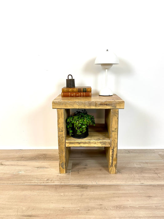 Emma Bedside table made of recycled wood