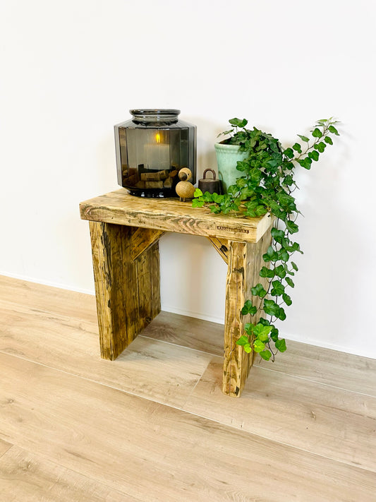 Emma Stool from Reclaimed Wood